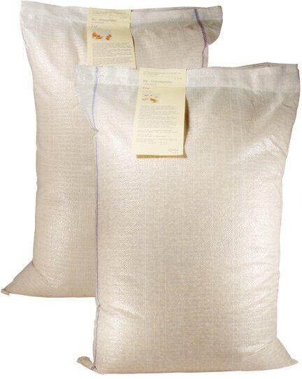 Speltex Bio Hirseschalen mit Kautschuk im Gewebesack