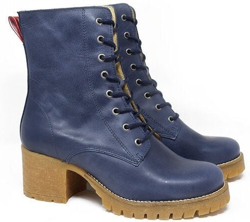 Grünbein Shoes Stiefelette Nilla marineblau