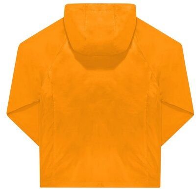 B&C BE INSPIRED Unisex Regen- und Windjacke einstellbare dreiteilige Kapuze mit zwei Fronttaschen