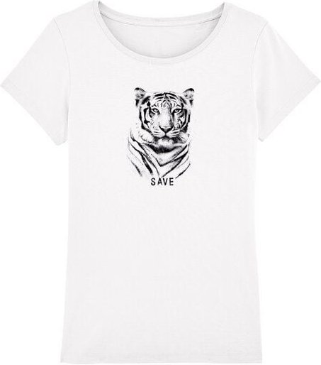 Human Family Bio Damen T-Shirt "Faith - Tiger"