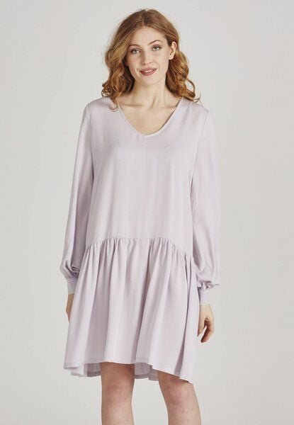 Givn Berlin Damen Volant-Kleid aus LENZING ECOVERO "Romy"