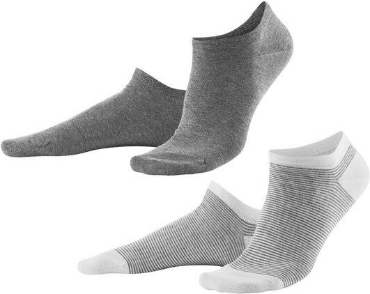 Living Crafts Sneaker-Socken, 2er-Pack - ABBY