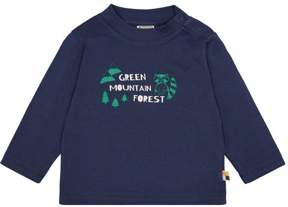 loud + proud Babys & Kinder Interlock Shirt mit Druckmotiv, GOTS-zertifiziert