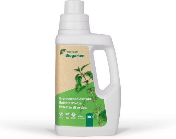 Andermatt Biogarten Brennnesselextrakt Konzentrat – pflanzlicher Extrakt zur Anwendung im Garten für Gemüse, Kräuter und...