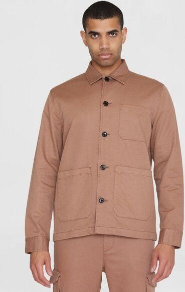 KnowledgeCotton Apparel Overshirt TWILL aus Bio-Baumwolle