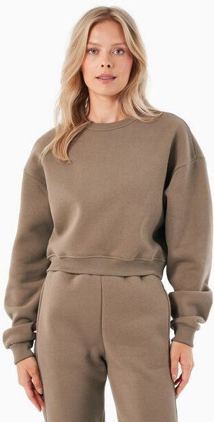 ORGANICATION SILLIVIA | Essentials Crop-Sweatshirt aus Bio-Baumwolle und recyceltem Polyester