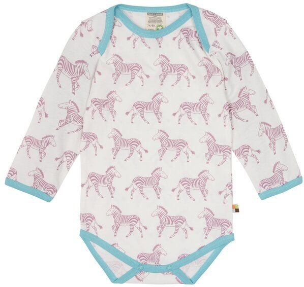 loud + proud Babys & Kinder Body langarm Druck, GOTS-zertifiziert