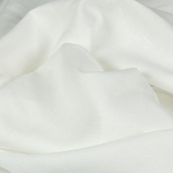 Vieböck Feines Leinengewebe 100% Bioleinen in natur und weiß (56,50€/m)