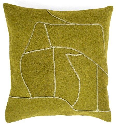 nahtur-design Dekokissen "zero-waste" aus kuscheliger Schurwolle | Unikate