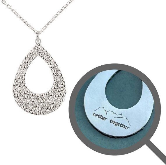 Verdelia Personalisierte Kette mit Gravur – Fairmined Schmuck