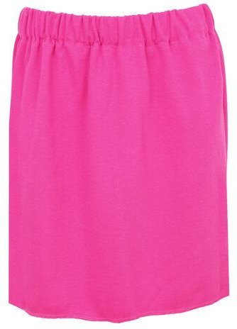 Lena Schokolade Rock Pink aus Bio-Sweat