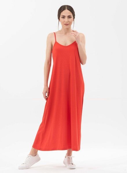 ORGANICATION Spaghettiträger-Kleid aus Tencel mit Bio-Baumwolle
