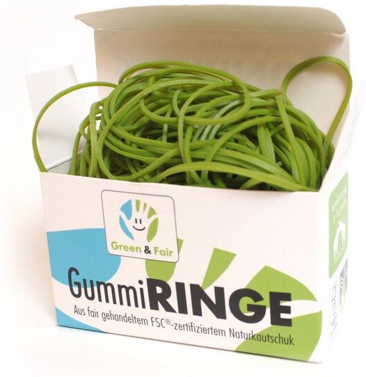 Green&Fair Gummiringe, lose