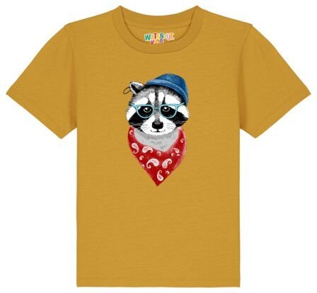 watabout.kids T-Shirt Kinder Waschbär