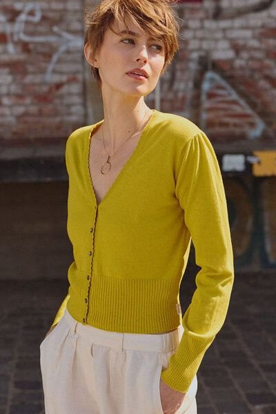 TRANQUILLO Strickjacke Linaa aus Bio-Baumwolle (1250001)