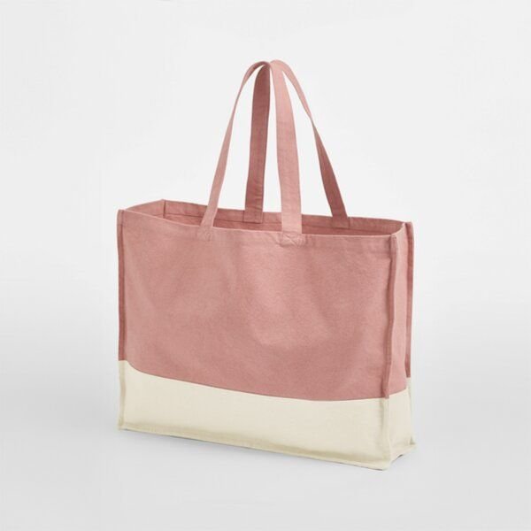 Westford Mill Tragetasche Umhängetaschen Einkaufstasche Shopper 52 x 38,5 x 16 cm zweifarbig