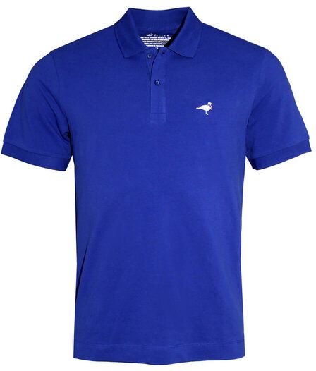 FÄDD Herren Poloshirt Bio-Baumwolle "HOLZBEIN Möwe" Navy/ Blau