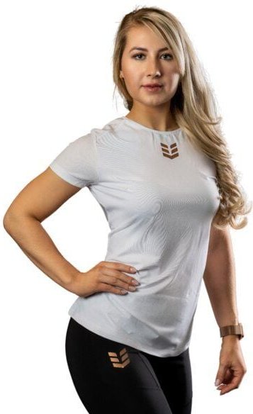 Empire Embodied Sportswear Damen Sport-T-Shirt aus Recycling Polyester schwarz oder weiß