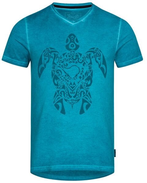 Lexi&Bö Tribal Turtle V-Neck T-Shirt Herren