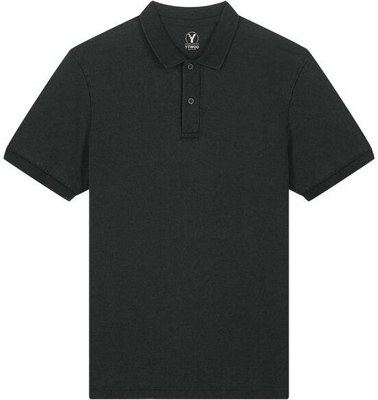 YTWOO Nachhaltiges Unisex-Poloshirt im Vintage-Look – Mid-Light