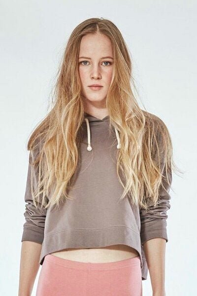 YOIQI Hoodie Kapuzen Sweatshirt aus biologischer Baumwolle