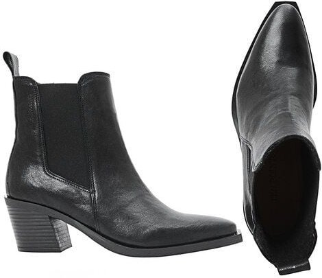 Ten Points Carmen, minimalistische Leder-Cowboy-Boots