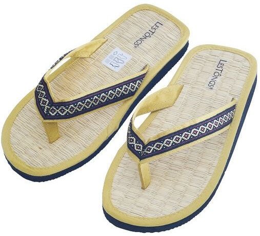 Les Tôngs JUNCUS-V Flip Flops - vegane Zimtlatschen - gesunde Zimtsohle