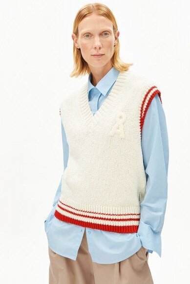 ARMEDANGELS ICONIC Å COLLEGE Damen Pullunder aus Bio-Baumwoll-Mix