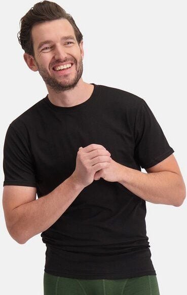 Bamboo Basics Rundhals T-Shirt RUBEN aus Bambusviskose / Biobaumwolle (2er Pack)