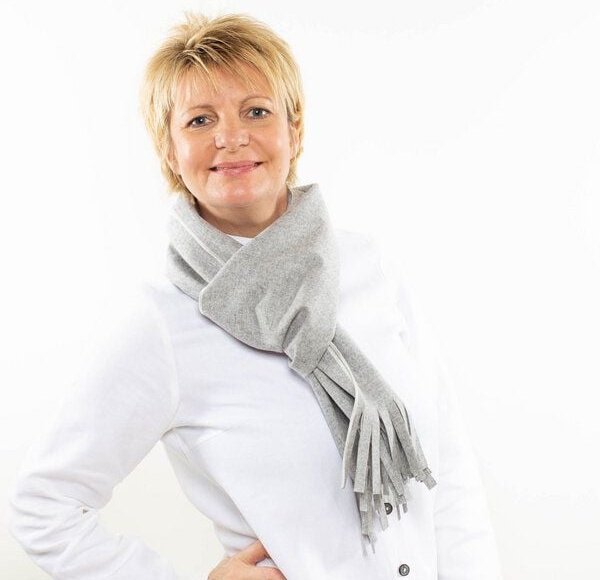 nahtur-design Wollschal "unisex" 100% Feinloden