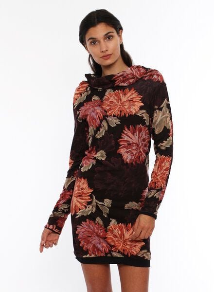 Thumbnail - LASALINA 4inONE Blumenkleid & Pullover in Einem!