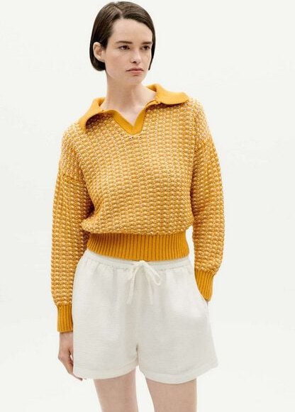 Thumbnail - THINKING MU Shorts Geranio Loop undyed
