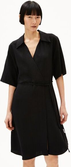 ARMEDANGELS FEMNAAMI LINO - Damen Webkleid aus Leinen-Mix