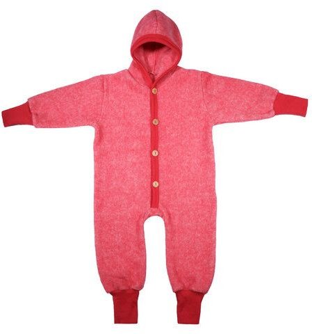 Cosilana Kleinkinder Fleece Overall kbT Schurwolle Bio Baumwolle