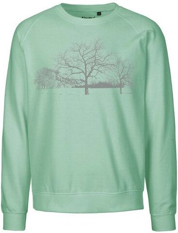 Peaces.bio - handbedruckte Biomode Sweatshirt Landscape Unisex