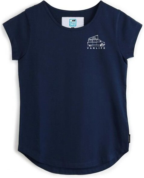 GARY MASH Shirt Asheville Vanlife Miniprint aus Bio-Baumwolle