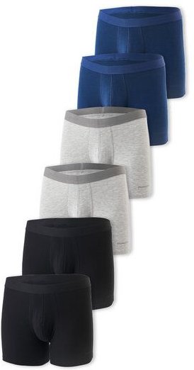 ORGANICATION BRUNNO | Boxer Brief aus Bio-Baumwolle und TENCEL Modal im 6er-Pack