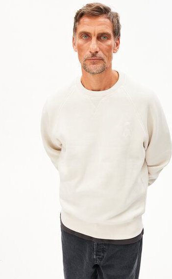 ARMEDANGELS ICONIC Å JOAAN MELANGE Herren Sweatshirt aus Bio-Baumwolle