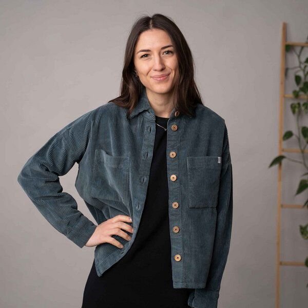 Vresh Clothing Vani - Cord Hemd aus Biobaumwolle