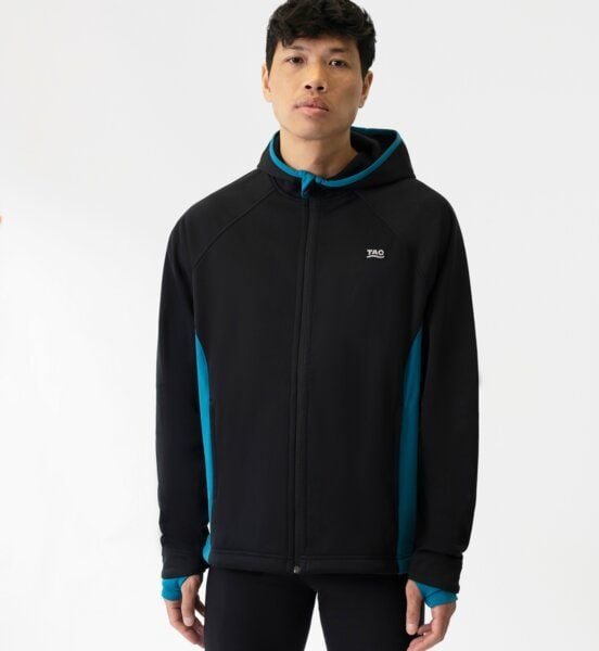 Thumbnail - TAO Sportswear Warme Herren Laufjacke EDVIN mit Kapuze und Handschlaufe