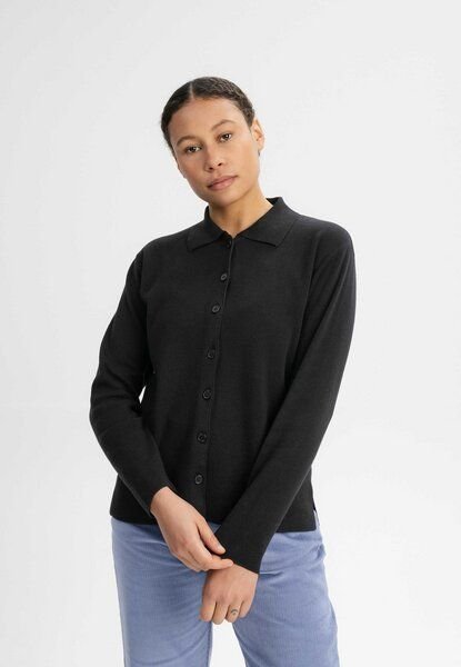 Feinstrick Cardigan ULUPI | von MELA | Fairtrade & GOTS zertifiziert