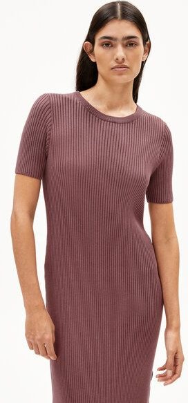 Thumbnail - ARMEDANGELS ELAINAAS GMT DYE Damen Strickkleid aus Bio-Baumwolle
