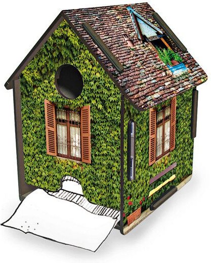 WERKHAUS Toilettenpapierhalter ToPa-Haus Efeu