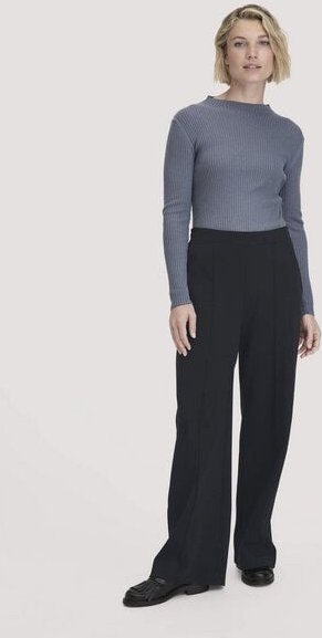 hessnatur Jersey-Hose Relaxed Wide Leg aus Bio-Baumwolle