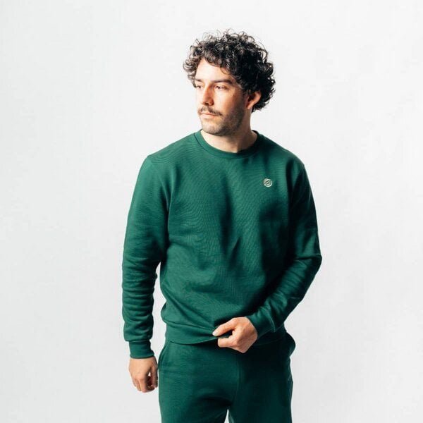 VIDAR Sport Herren Sweatshirt Rundhals aus 100% Bio-Baumwolle