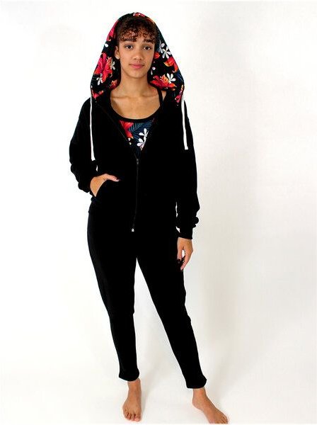 BAGHI Sweat Jacke organic schwarz GOTS