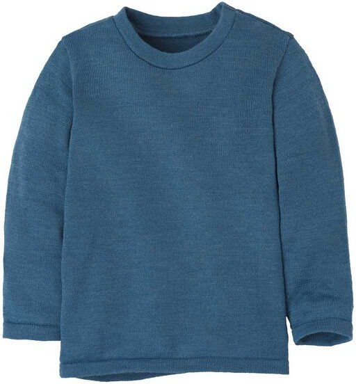 Thumbnail - disana Kinder Strick-Pullover Uni kbT-Merinowolle