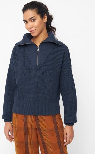 Givn Berlin Troyer-Strickpullover LUZ aus Bio-Baumwolle