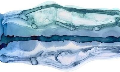 Photocircle Poster / Leinwandbild - Abstract Flow No. 1