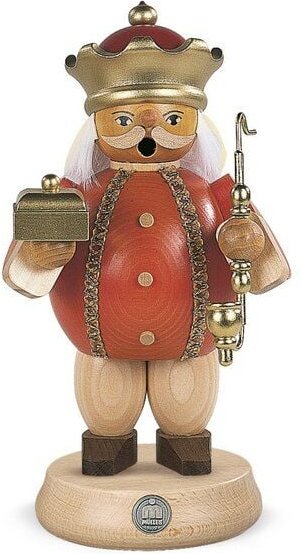 Müller Seiffen Räuchermann Caspar, Melchior oder Balthasar 18 cm mittelgroß wählbar